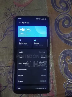 Tecno Camon 20 256 GB White