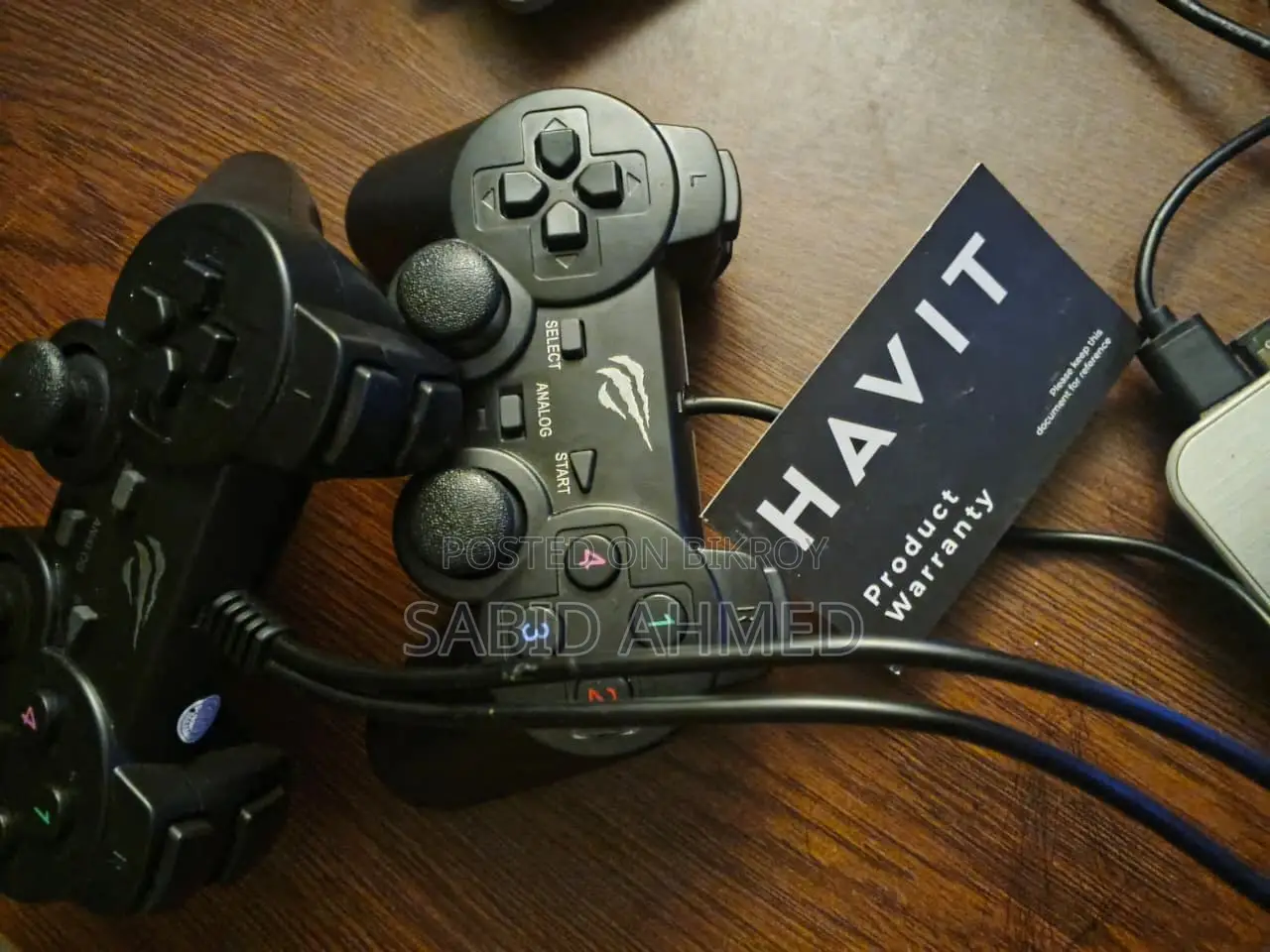 Gaming Controller Havit HVG61 USB Black Double Game Pad With Vibration