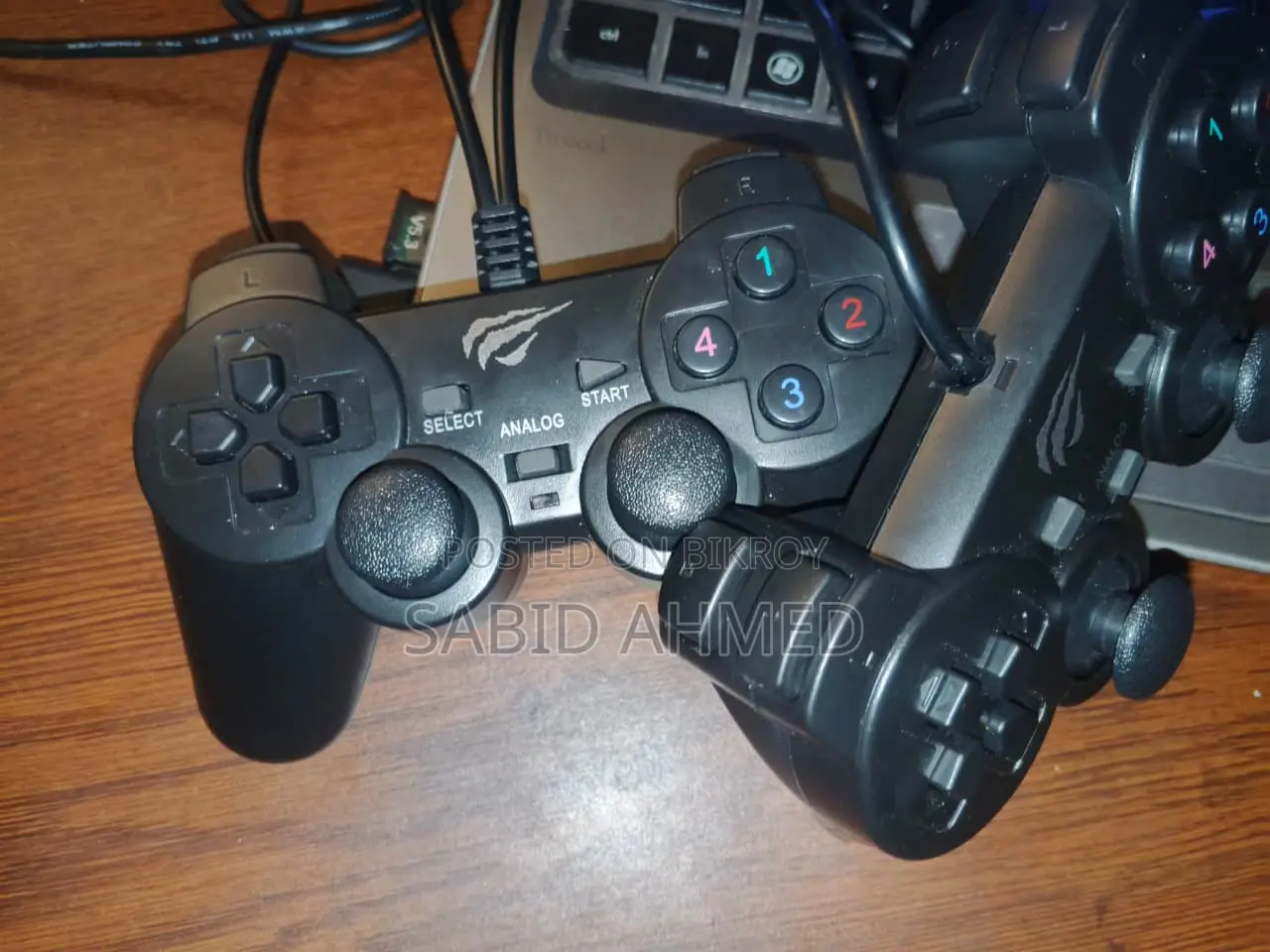 Gaming Controller Havit HVG61 USB Black Double Game Pad With Vibration