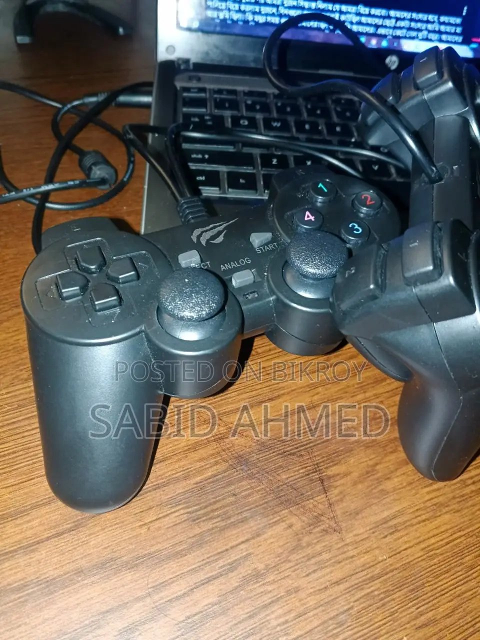 Gaming Controller Havit HVG61 USB Black Double Game Pad With Vibration