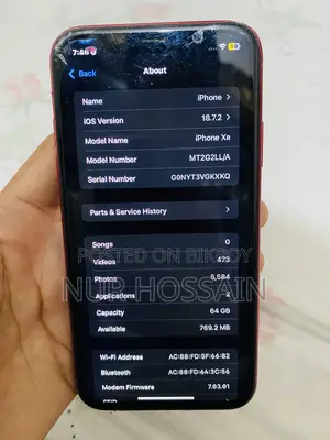 Apple iPhone XR 64 GB Red
