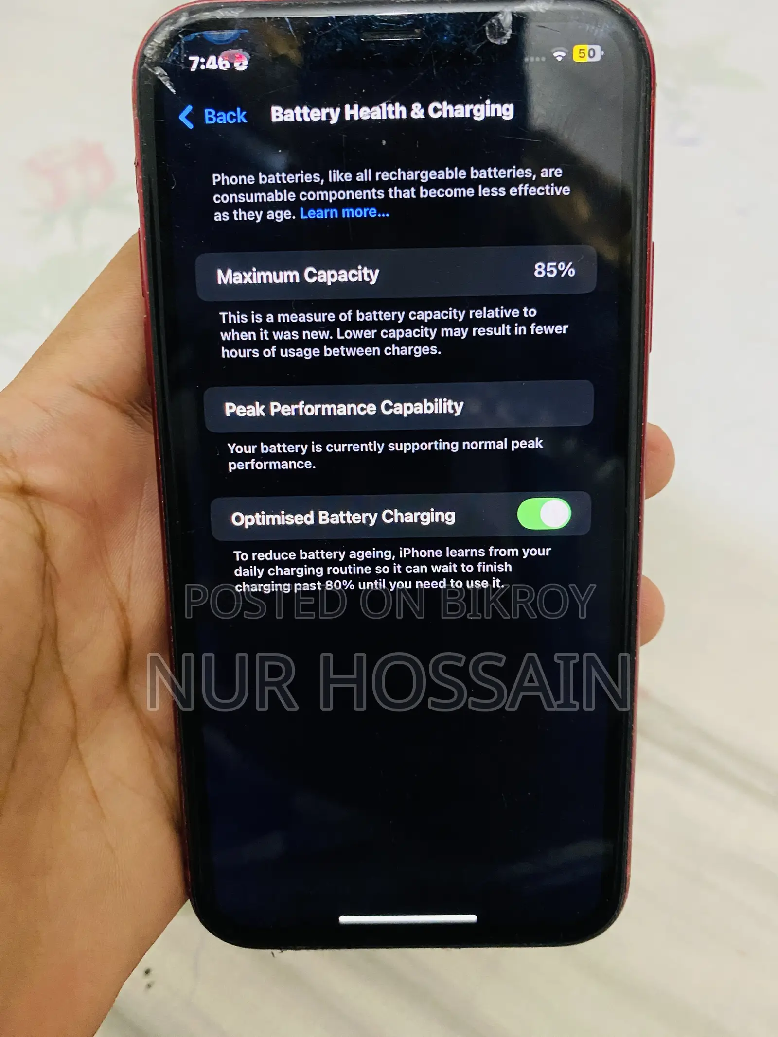 Apple iPhone XR 64 GB Red