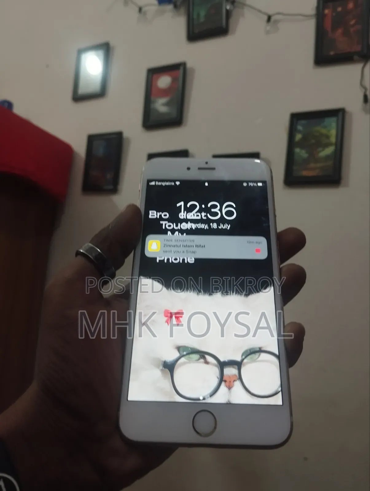 অ্যাপল আইফোন ৬ প্লাস ৬৪ জিবি রোজ গোল্ড