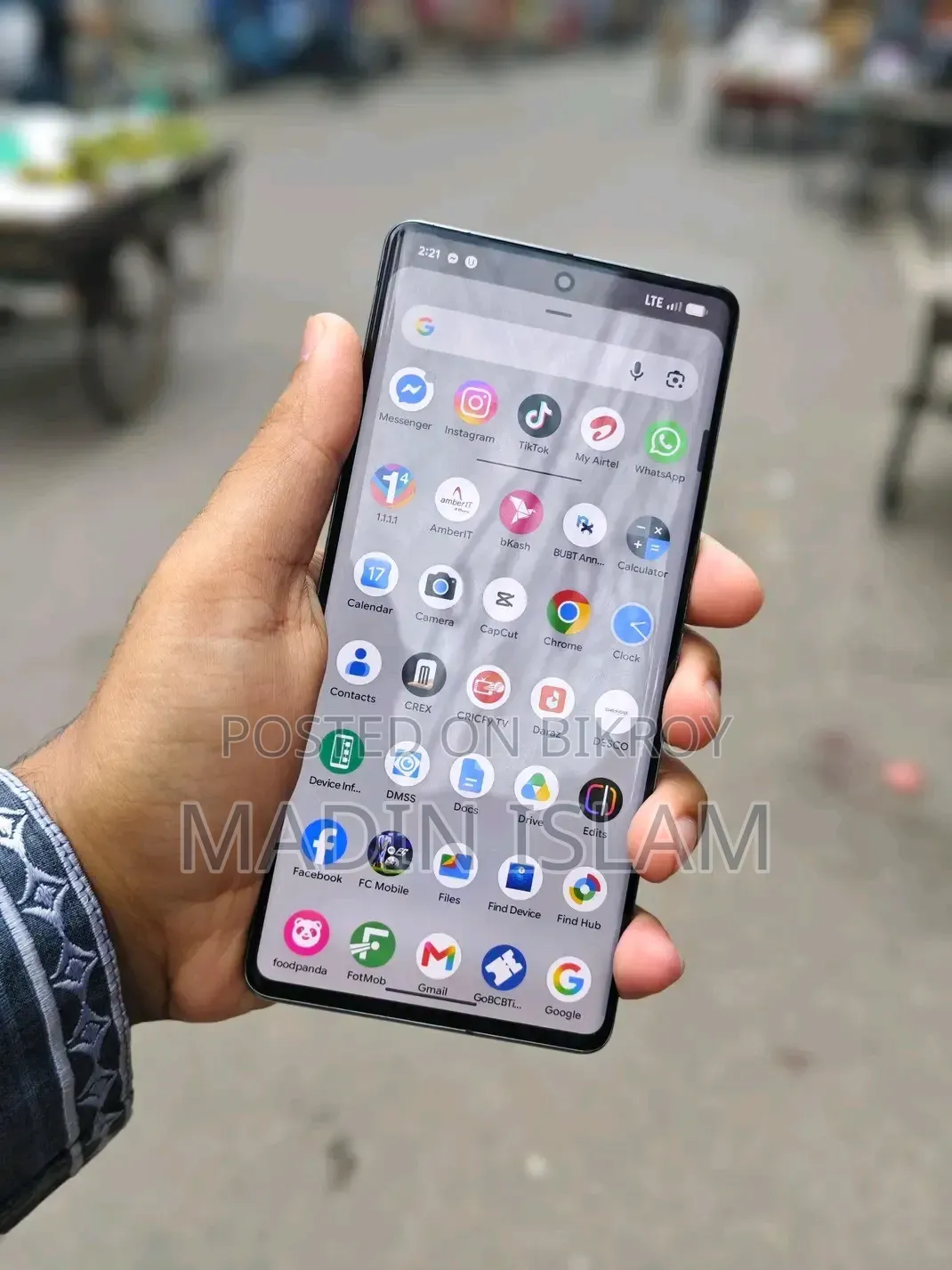 Google Pixel 7 Pro 256 GB Black