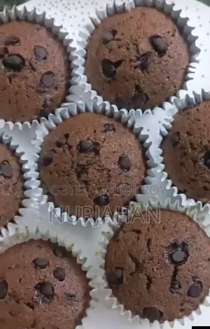 Premium Chocolate Cream Cheese Muffin. 50 Taka per piece. 5 pieces for 240 Taka.