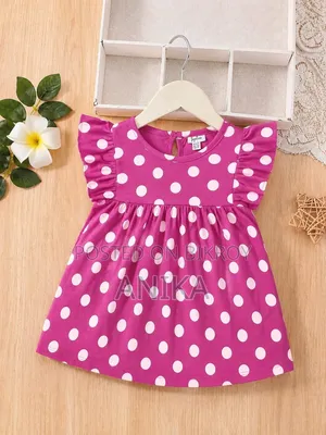 Comfortable frocks for baby girls. Suitable for wearing at home and going out.