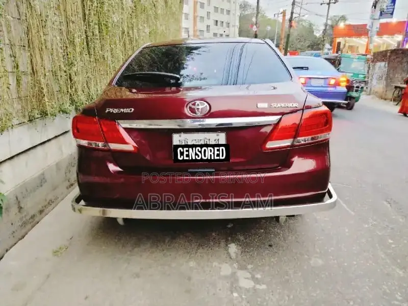Toyota Premio 2007 Maroon