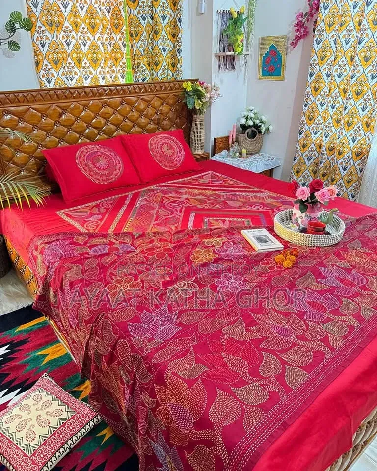 Nokshi Katha + Bedsheet Combo