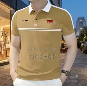 Half sleeve polo shirt suitable for daily and casual use