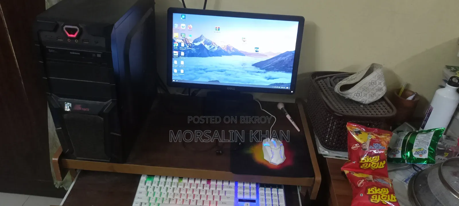 Desktop Computer Dell 8GB Intel Core i3 SSD 250GB