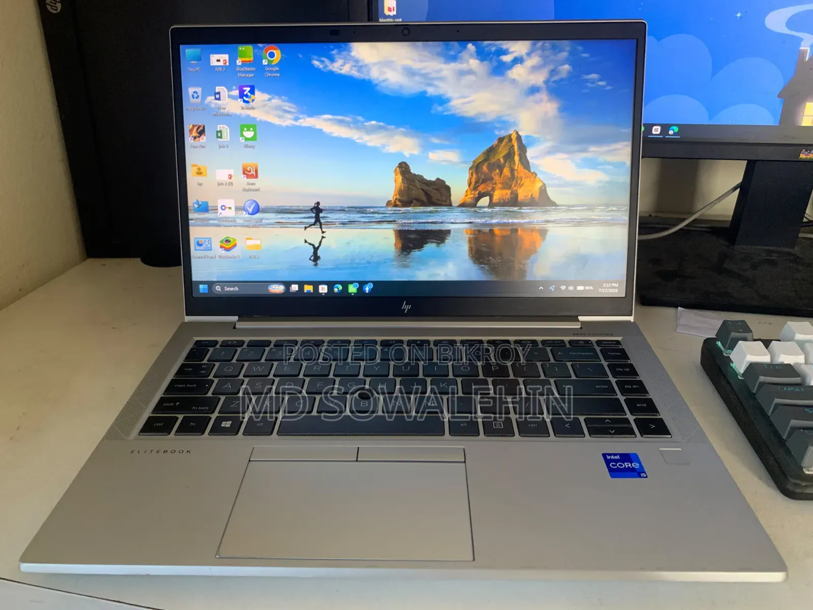 Laptop HP EliteBook 840 G8 16GB Intel Core i5 SSD 512GB