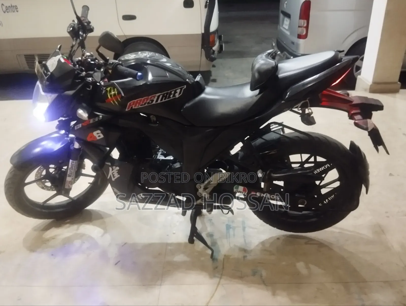 Suzuki Gixxer Monotone 2023 Black