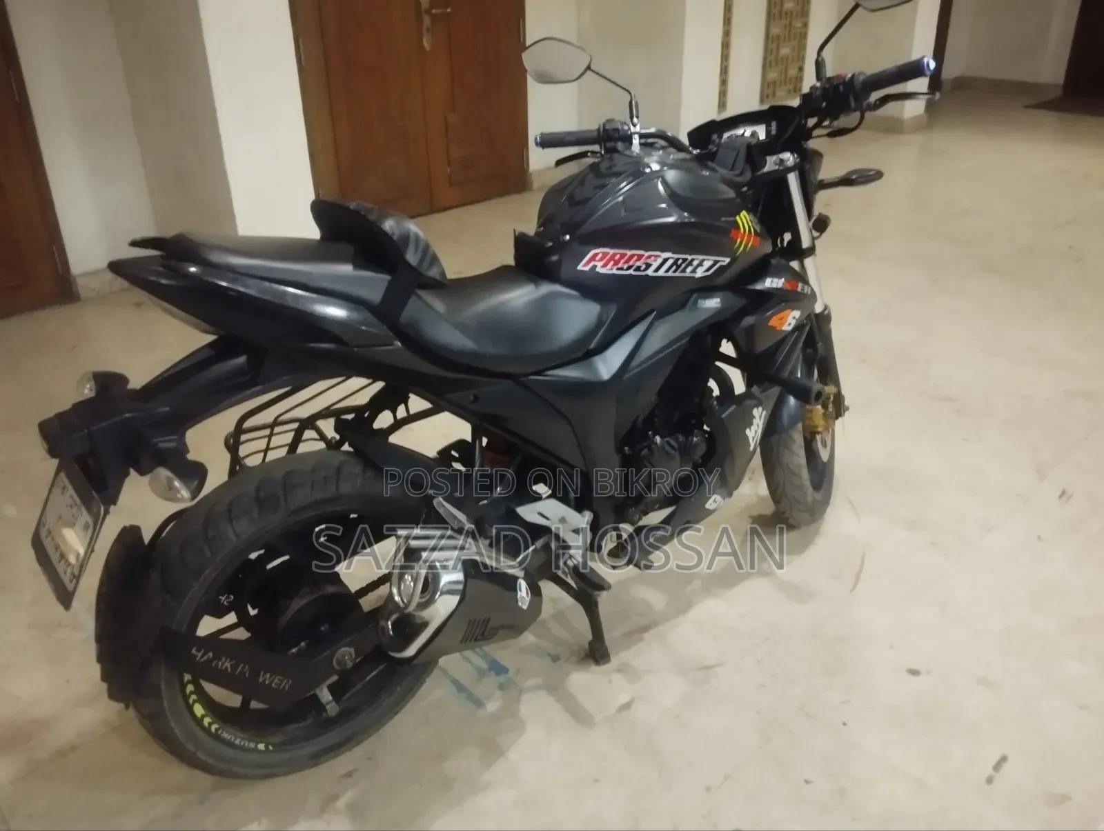 Suzuki Gixxer Monotone 2023 Black