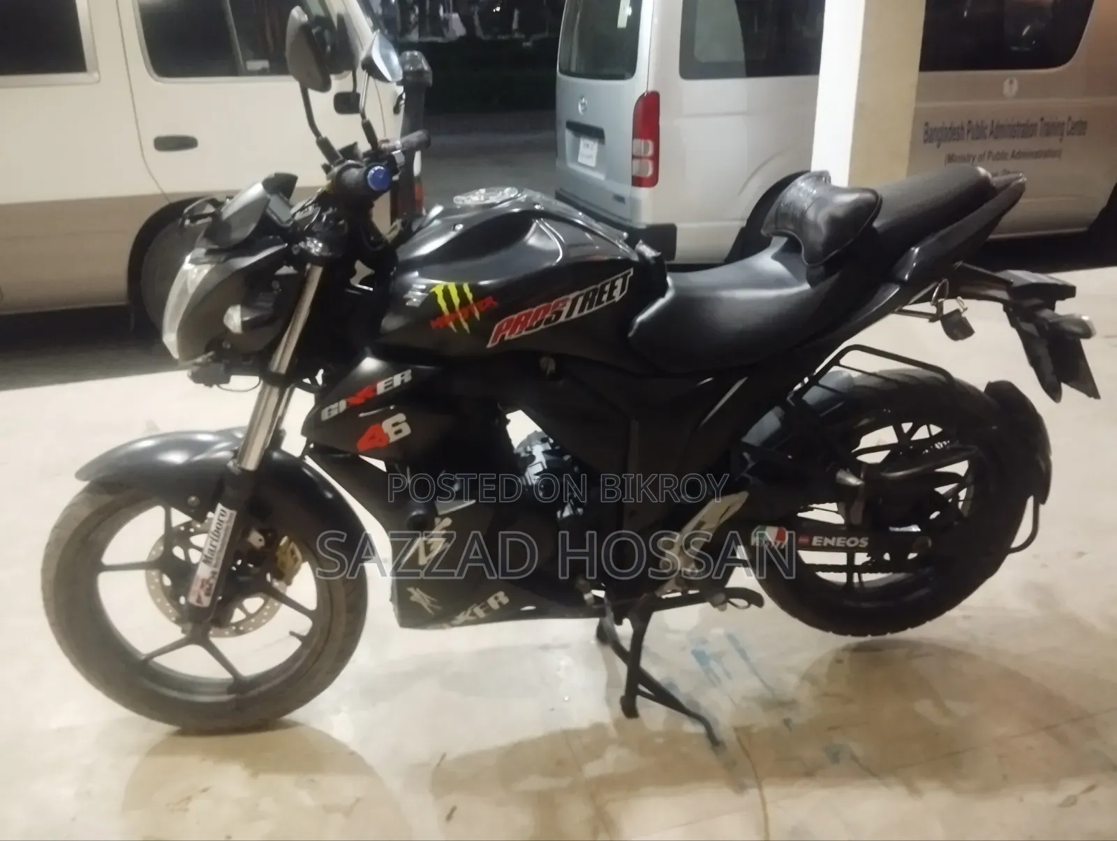 Suzuki Gixxer Monotone 2023 Black