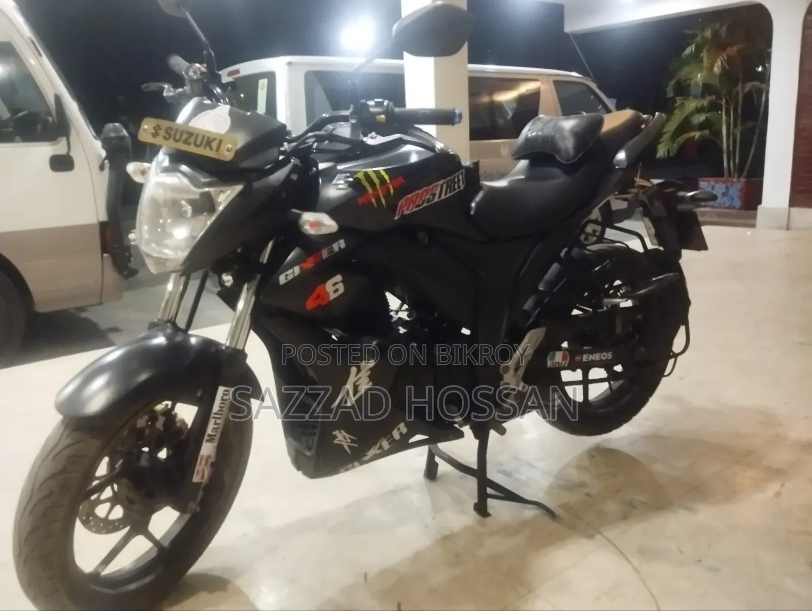 Suzuki Gixxer Monotone 2023 Black