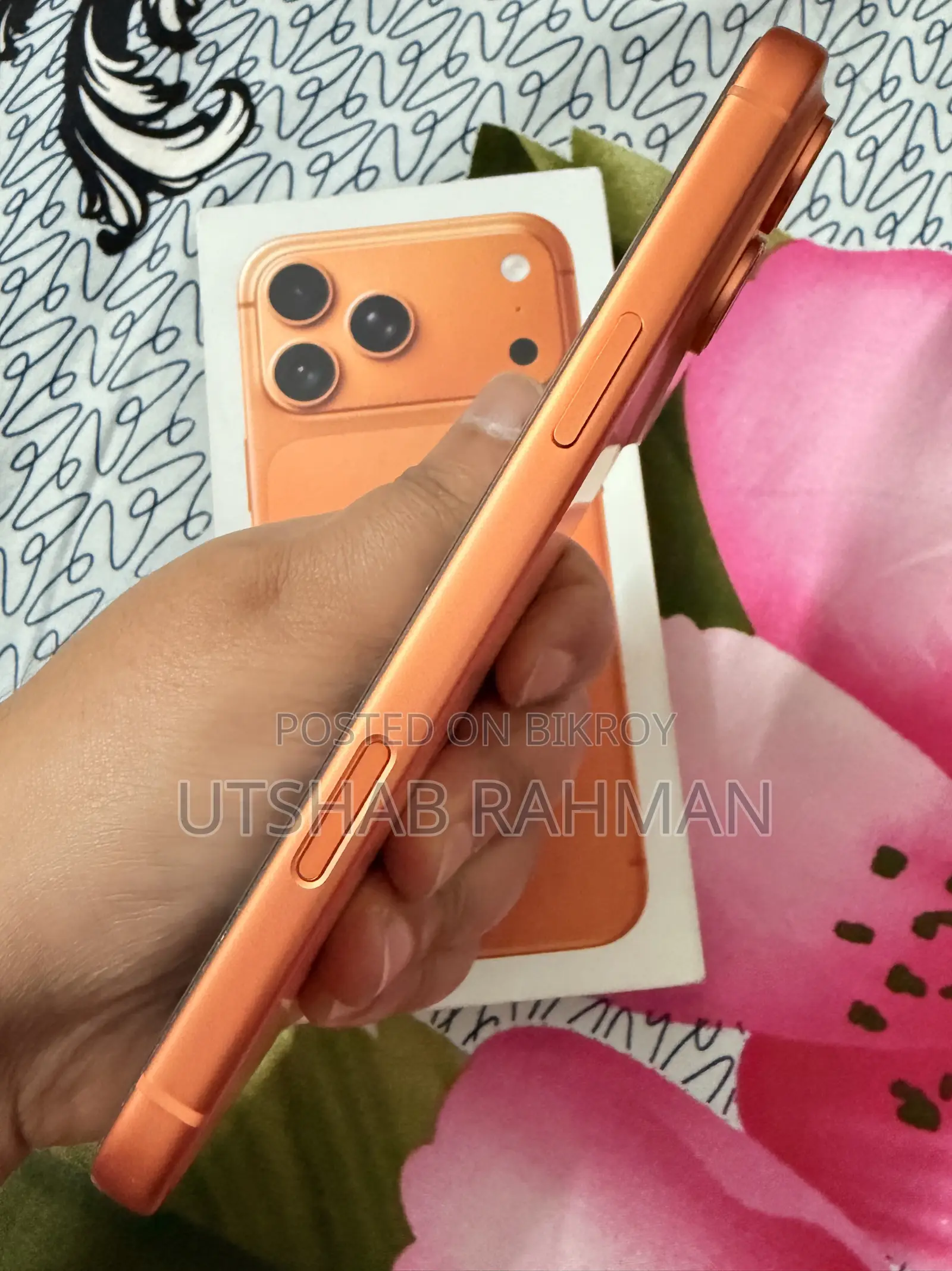 অ্যাপল আইফোন ১৭ প্রো ম্যাক্স ৫১২ জিবি অরেঞ্জ