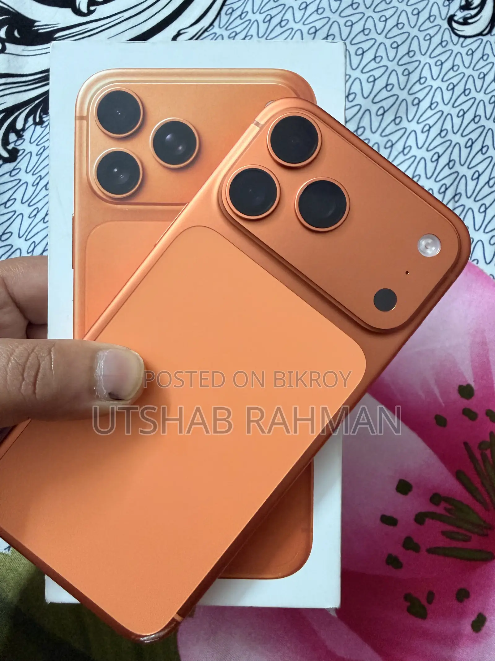 অ্যাপল আইফোন ১৭ প্রো ম্যাক্স ৫১২ জিবি অরেঞ্জ