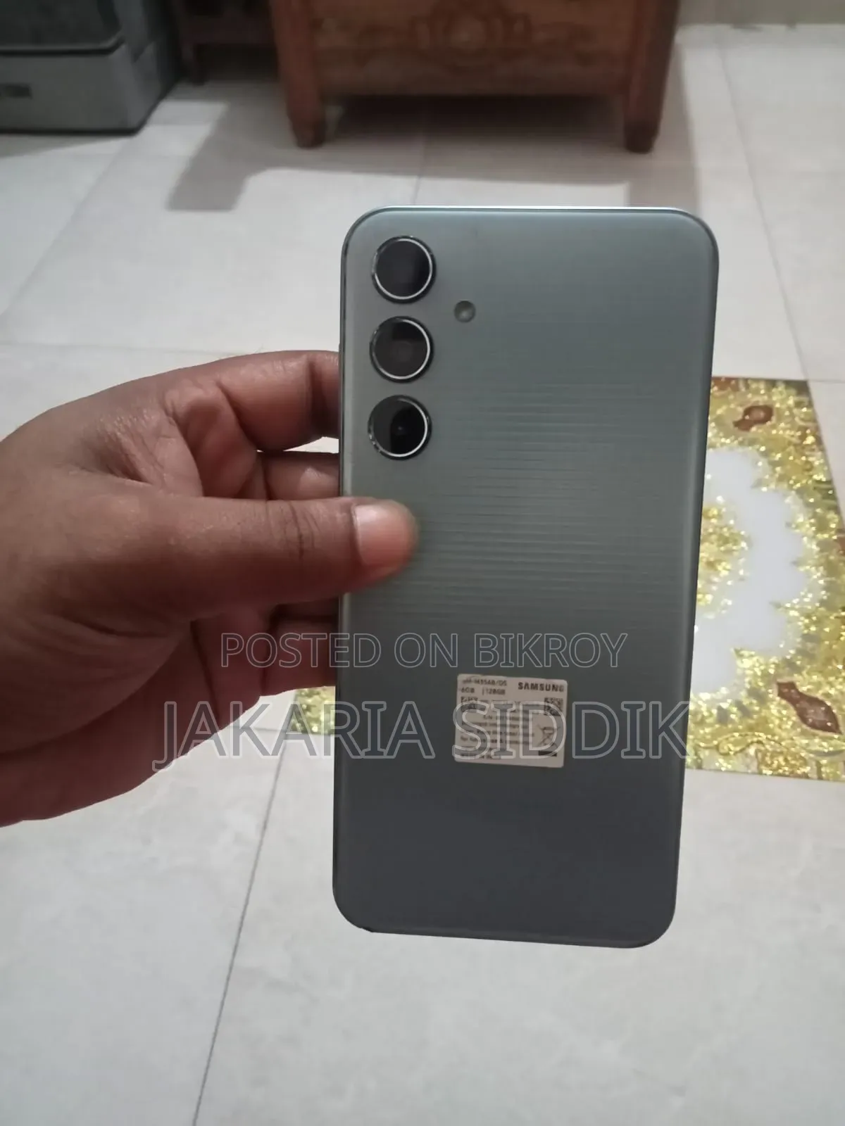 স্যামসাং গ্যালাক্সি এম৩৫ ১২৮ জিবি সিলভার