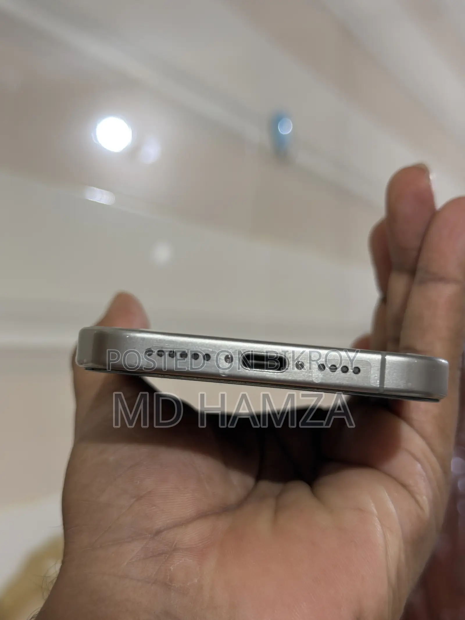 অ্যাপল আইফোন ১৫ প্রো ম্যাক্স ২৫৬ জিবি সিলভার