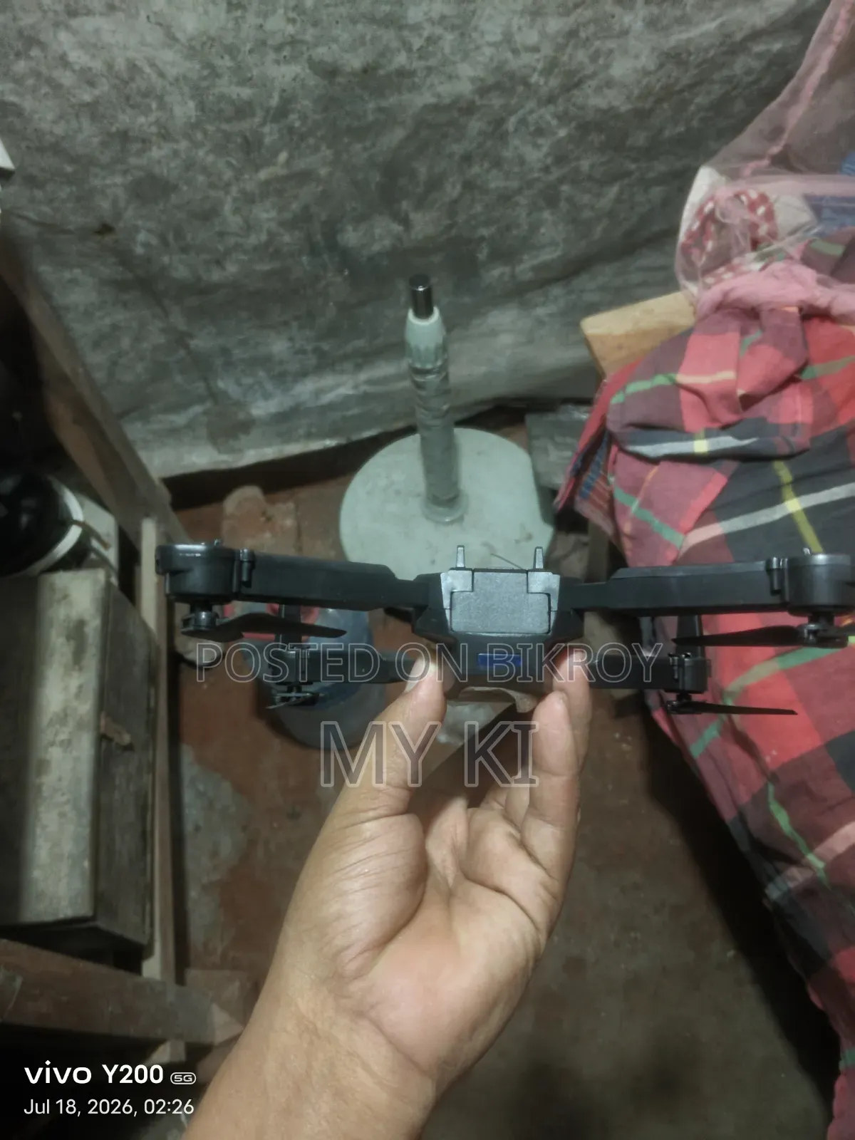 Drone Camera Model: E99 Pro.