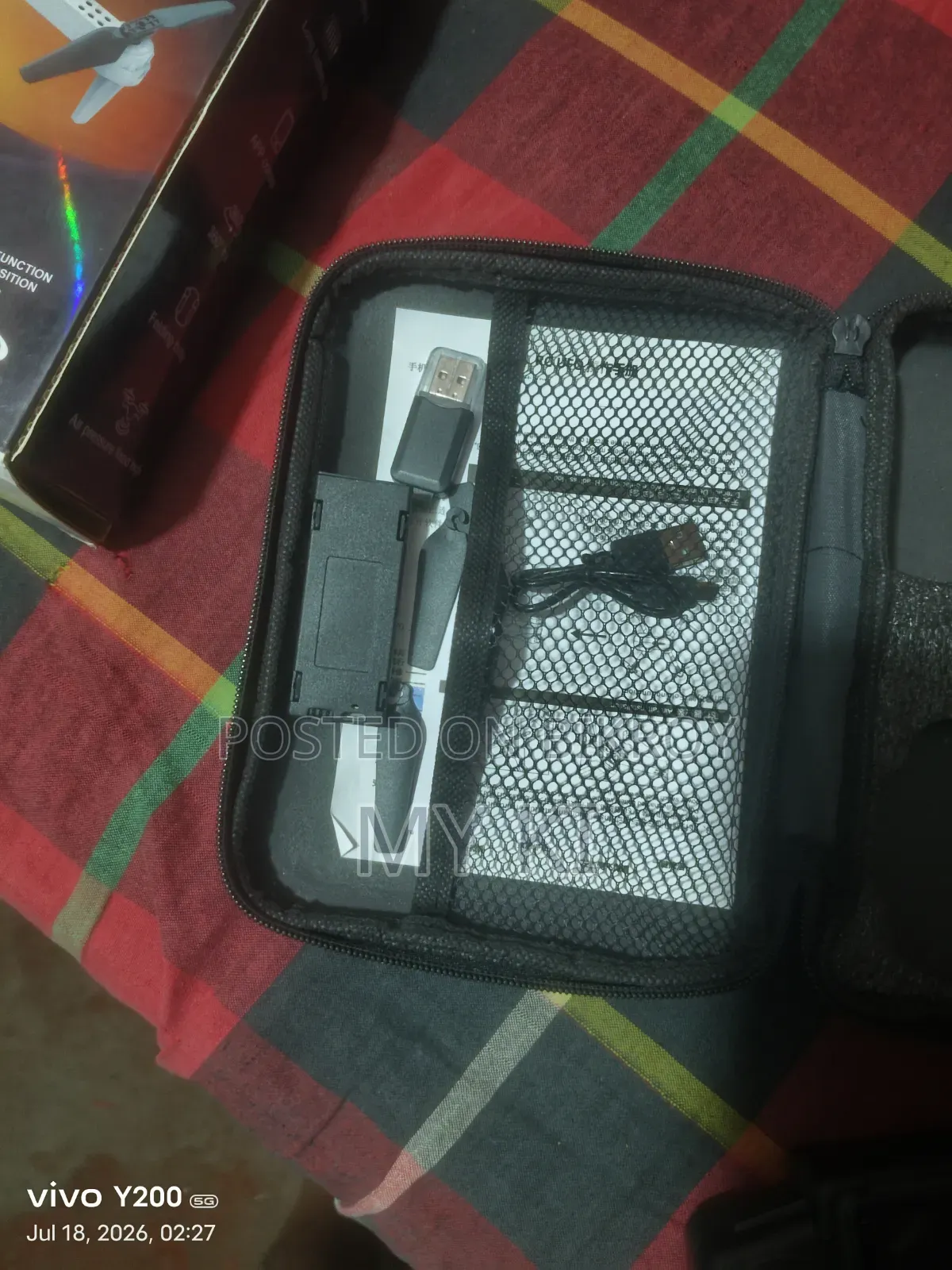 Drone Camera Model: E99 Pro.
