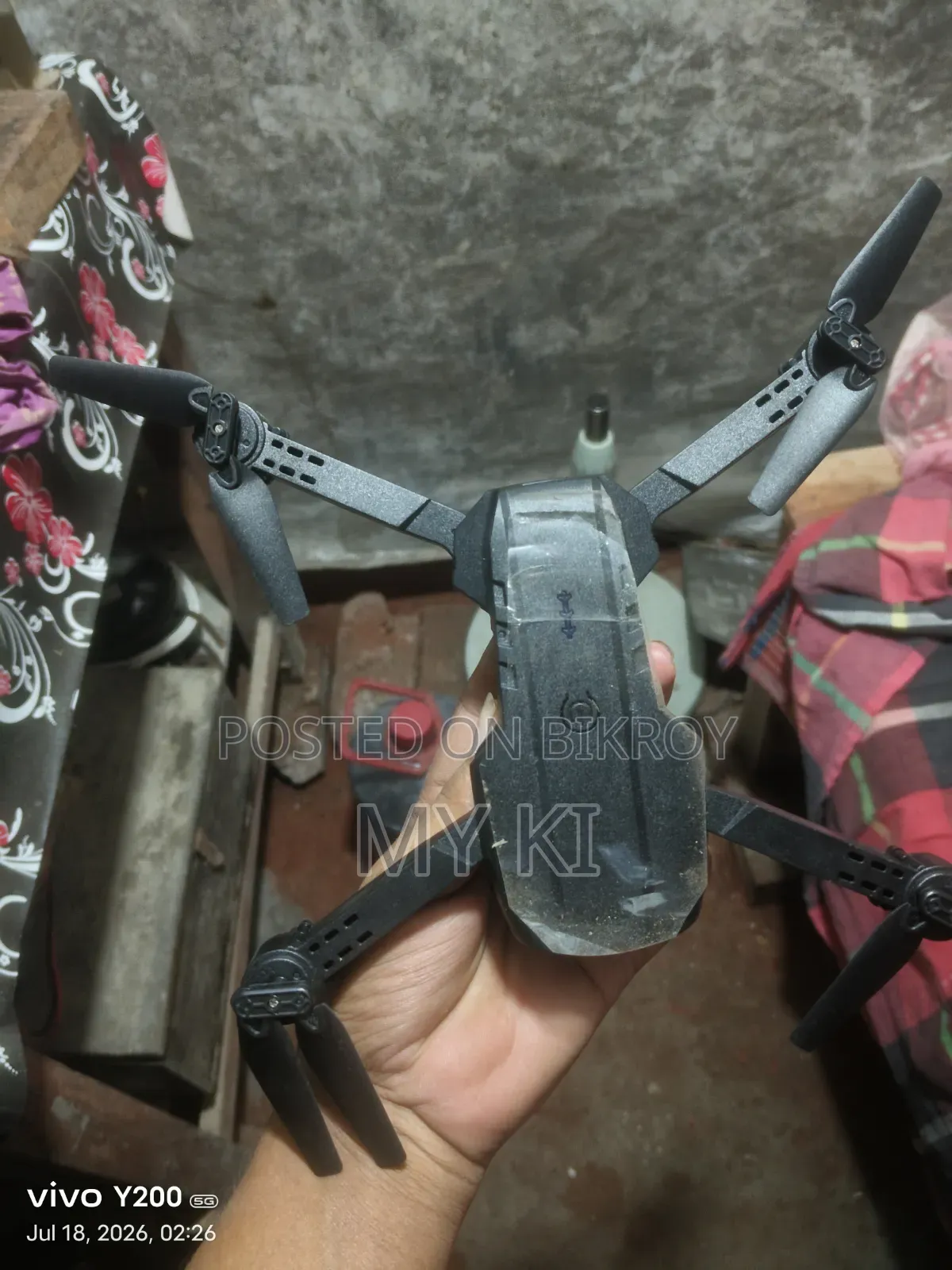 Drone Camera Model: E99 Pro.