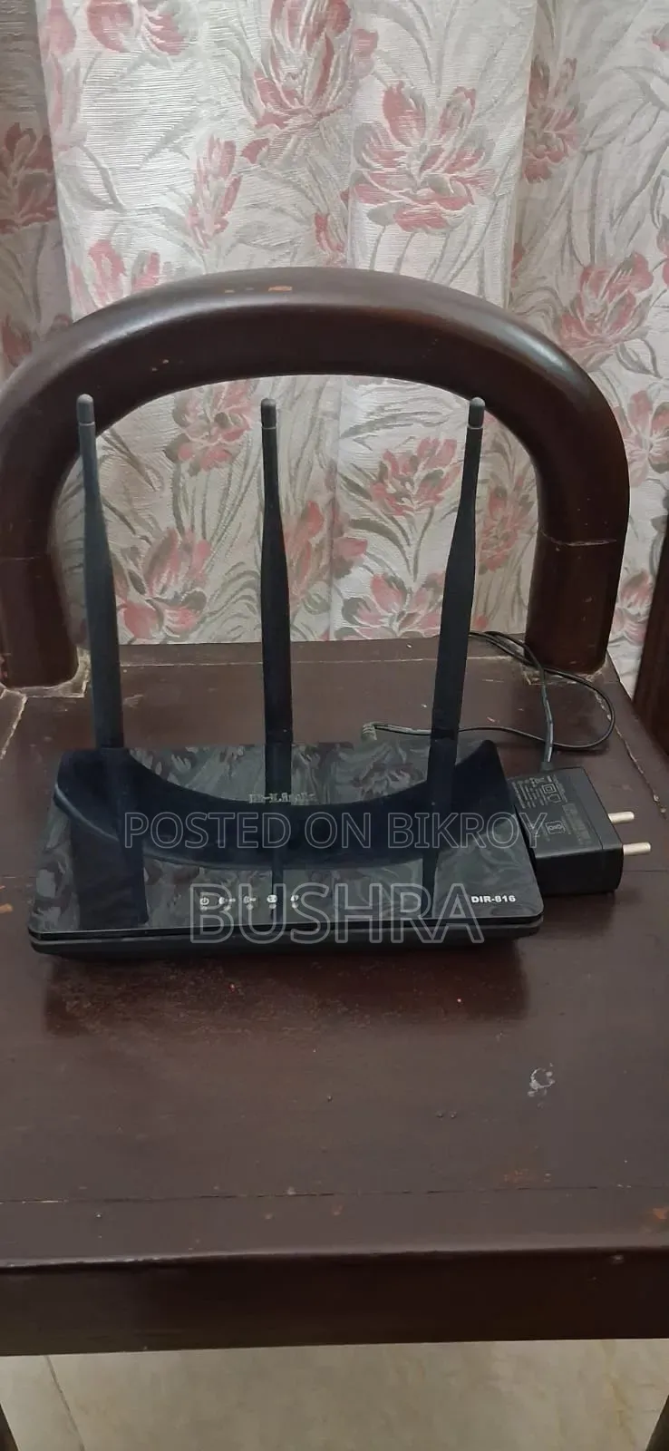 ডি-লিংক ডিআইআর-৮১৬ রাউটার; ৩ অ্যান্টেনা; ডুয়াল ব্যান্ড রাউটার