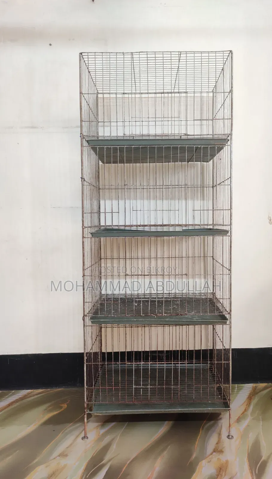 ৪ তাকের কবুতরের খাঁচা