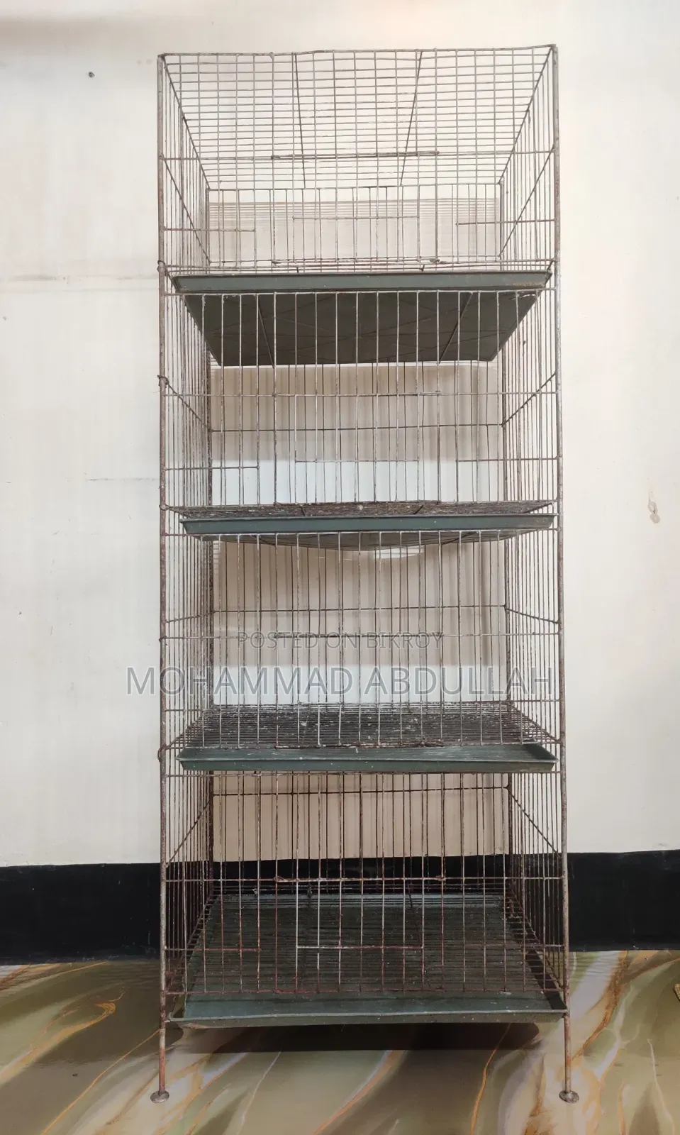 ৪ তাকের কবুতরের খাঁচা