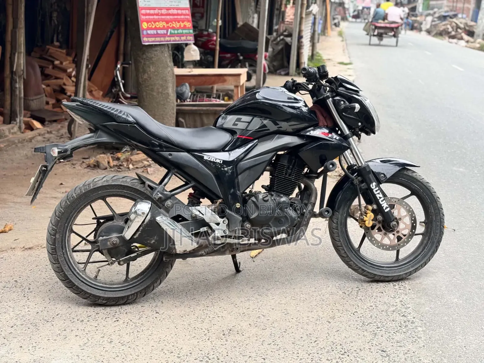 Suzuki Gixxer Monotone 2019 Black
