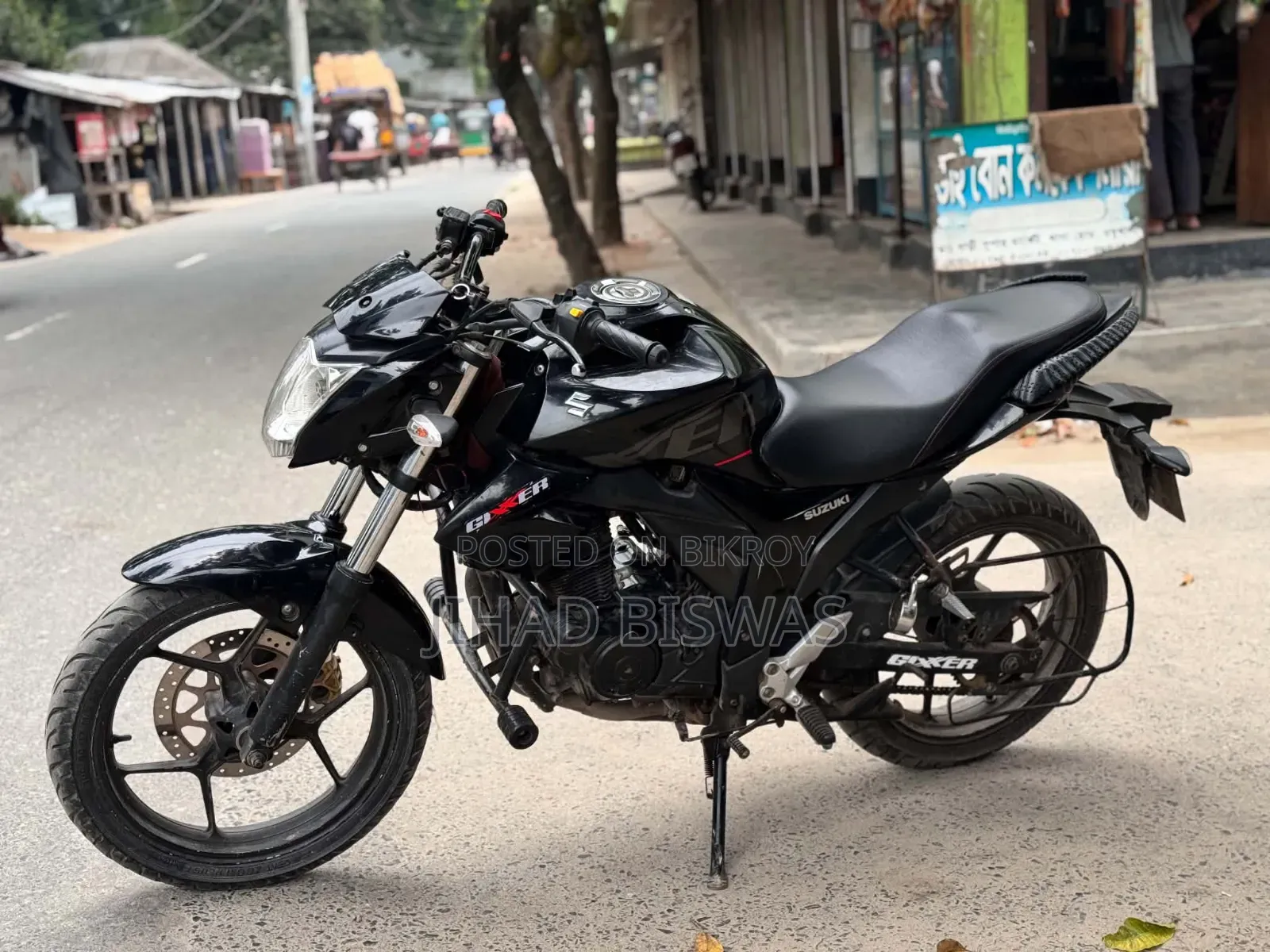 Suzuki Gixxer Monotone 2019 Black