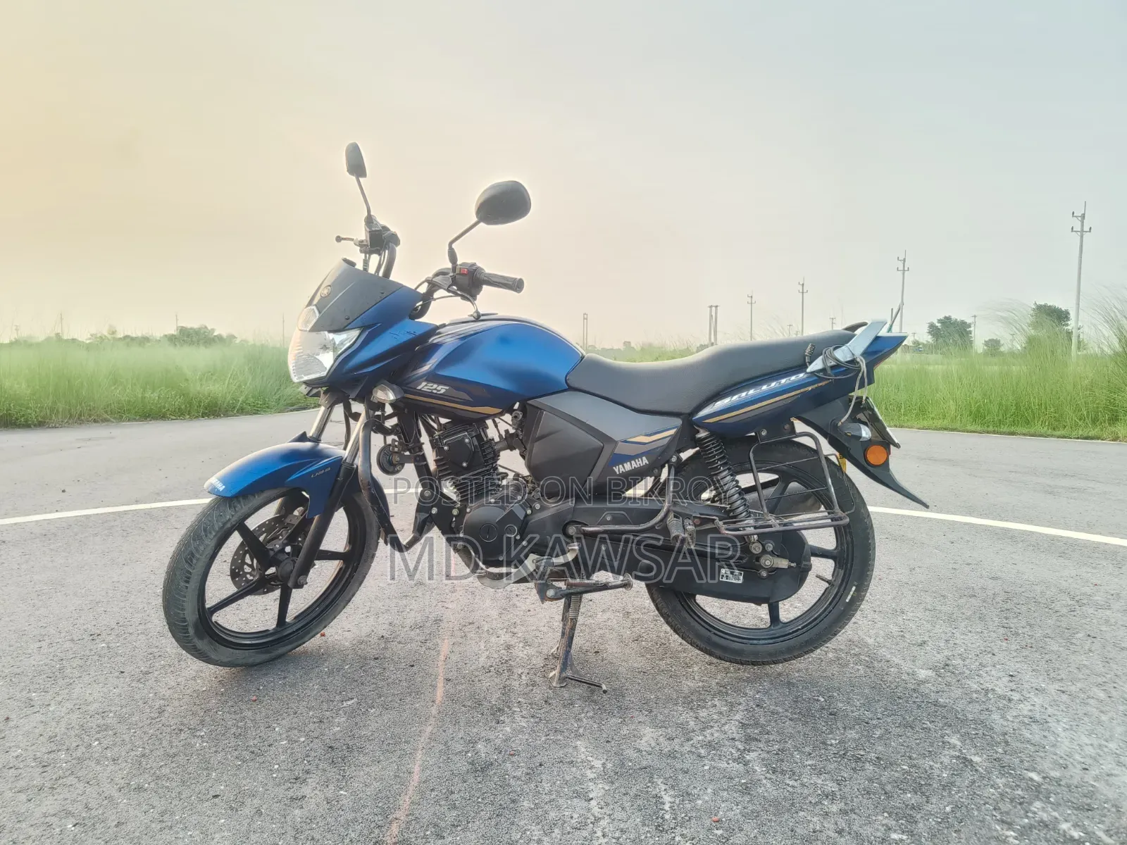 Yamaha Saluto 125 2023 Blue