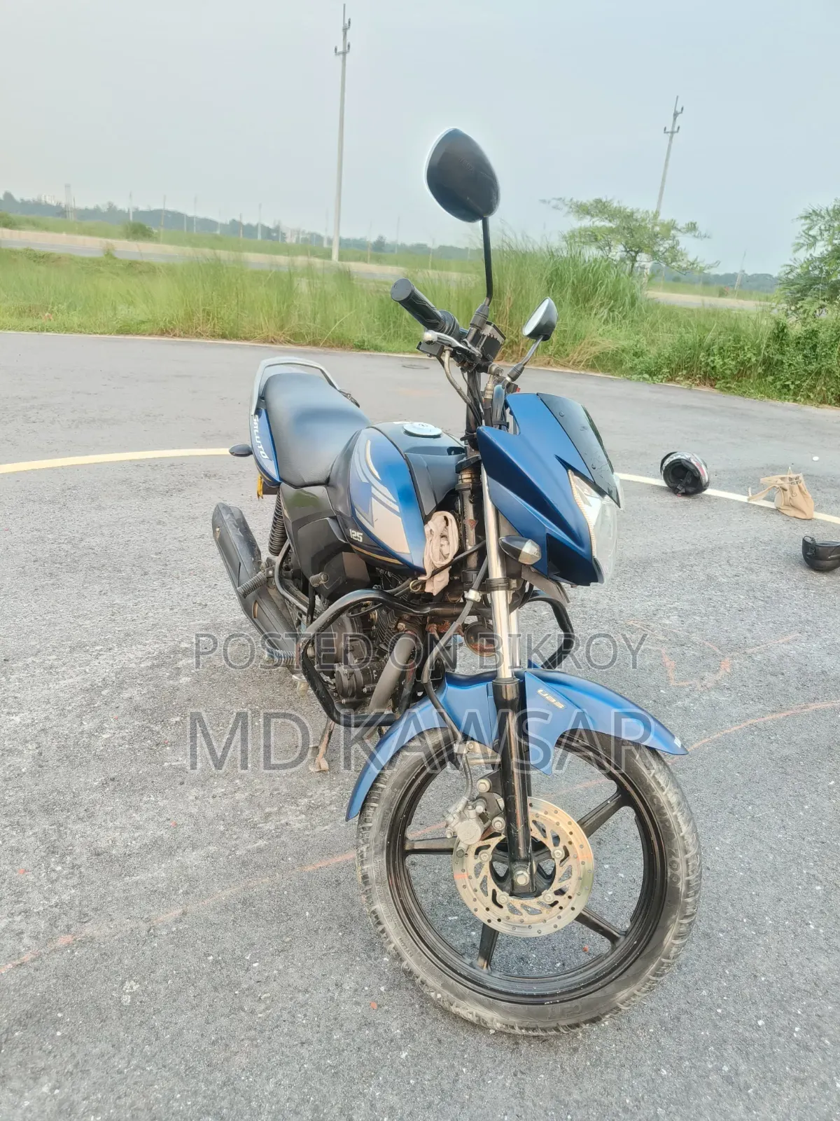 Yamaha Saluto 125 2023 Blue