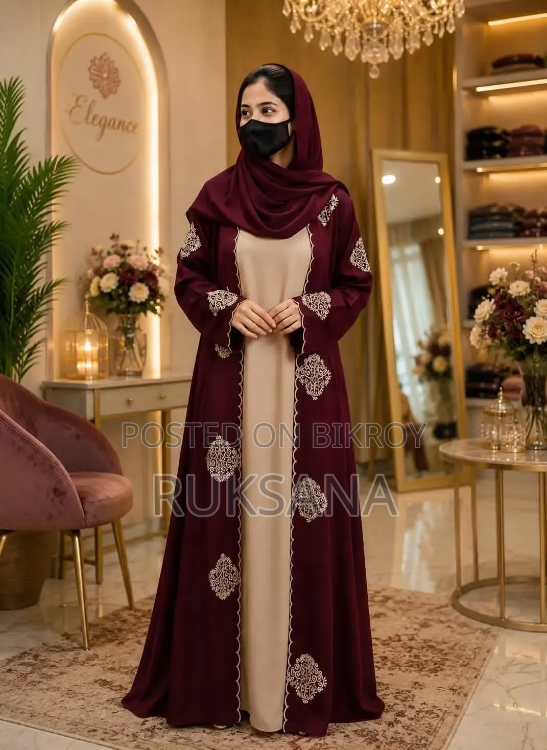 "Thinking this is just a Burqa?" "Style and modesty—both together."