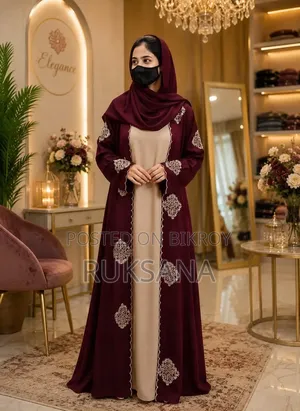"Thinking this is just a Burqa?" "Style and modesty—both together."