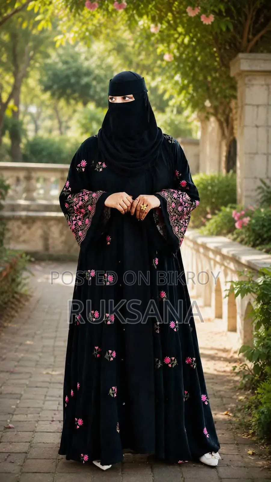 "Thinking this is just a Burqa?" "Style and modesty—both together."