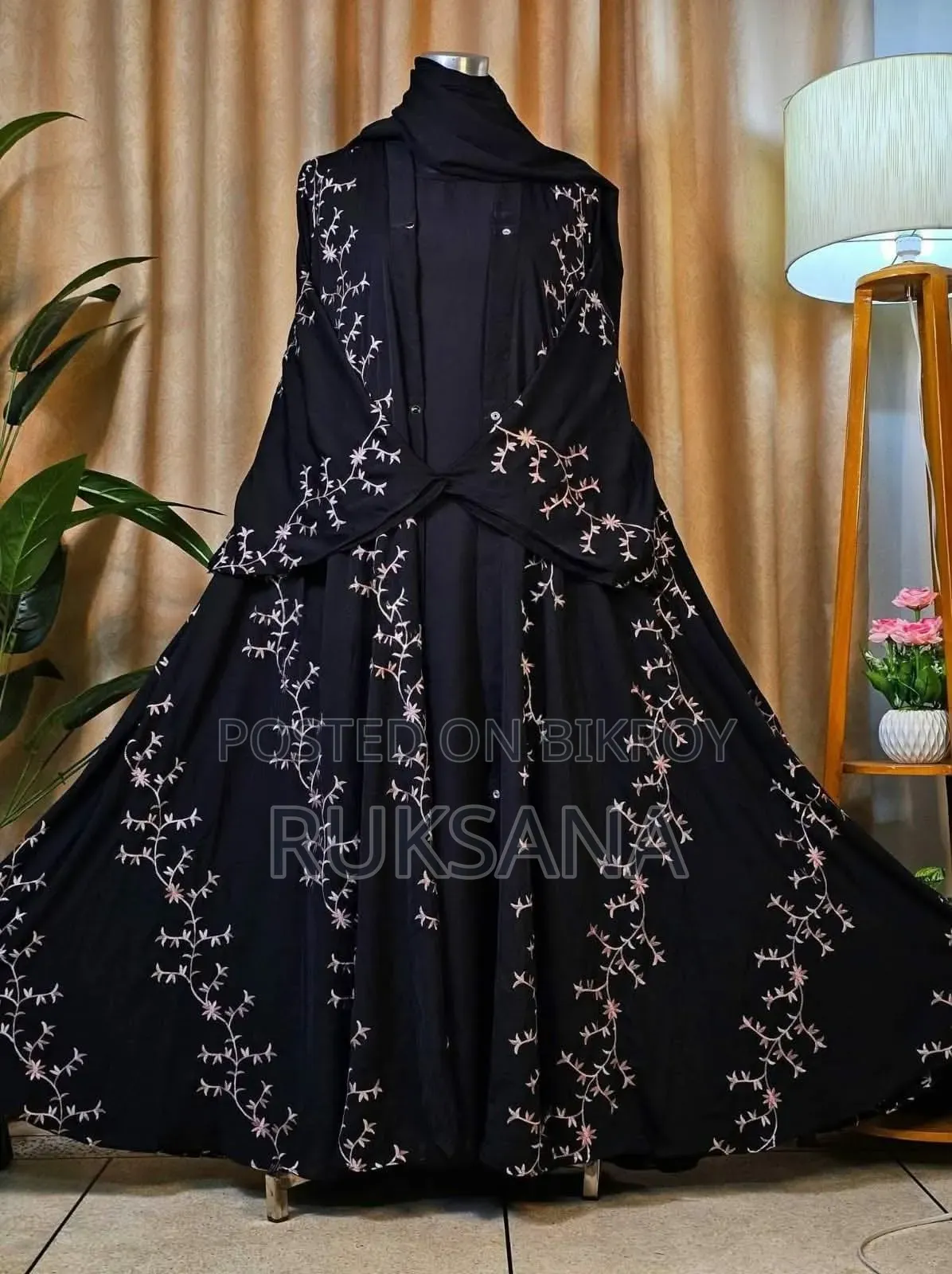 "Thinking this is just a Burqa?" "Style and modesty—both together."
