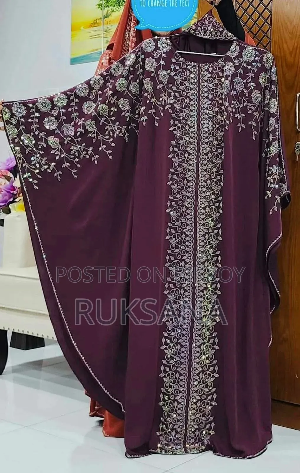 "Thinking this is just a Burqa?" "Style and modesty—both together."