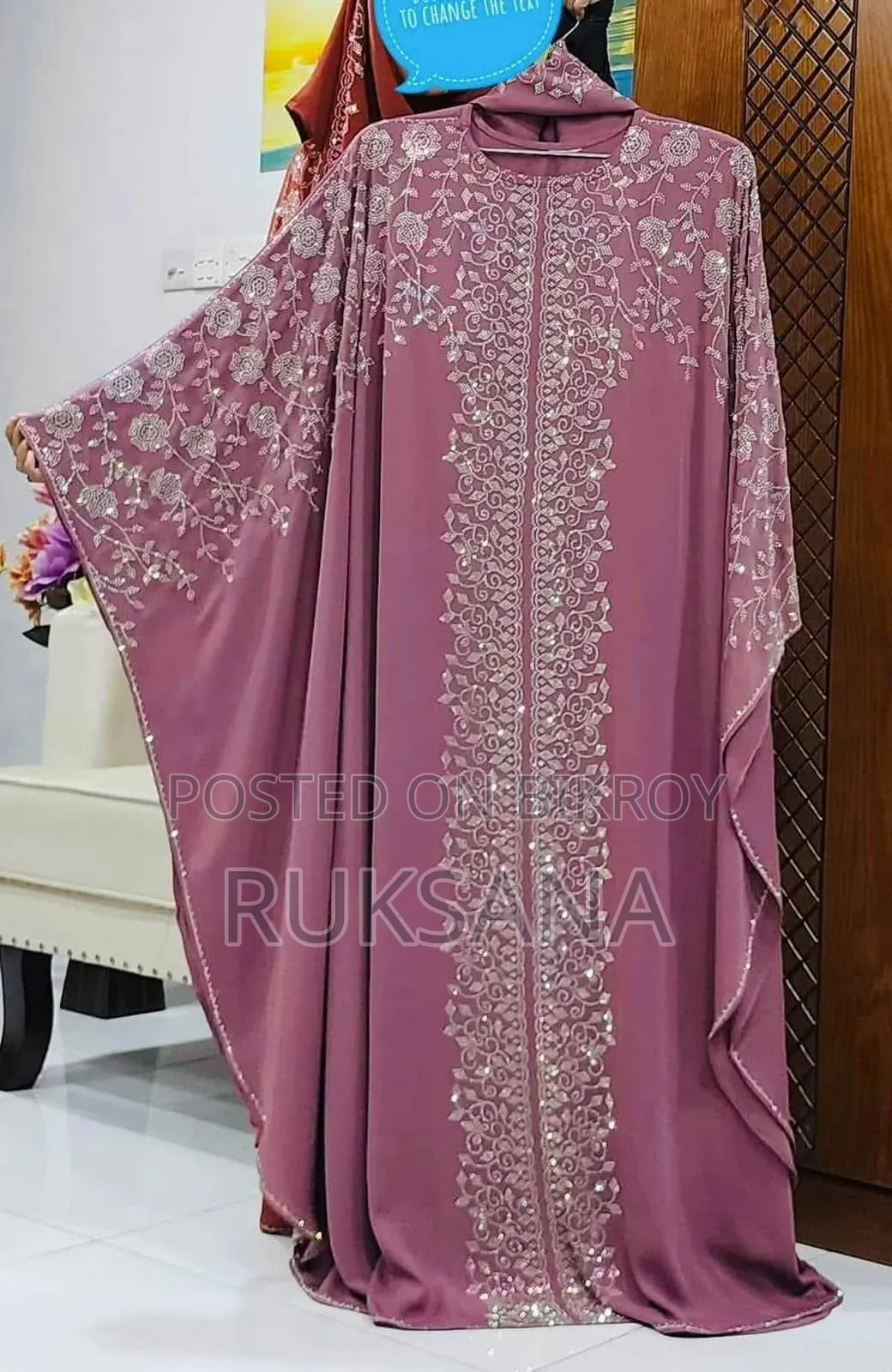 "Thinking this is just a Burqa?" "Style and modesty—both together."