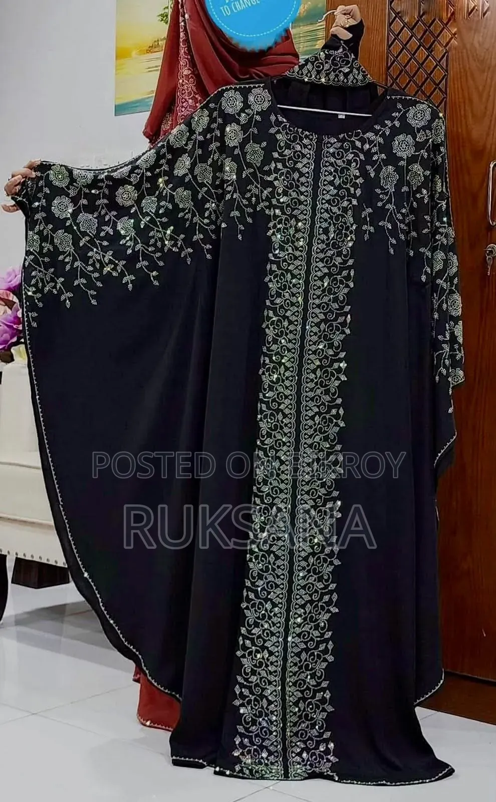 "Thinking this is just a Burqa?" "Style and modesty—both together."