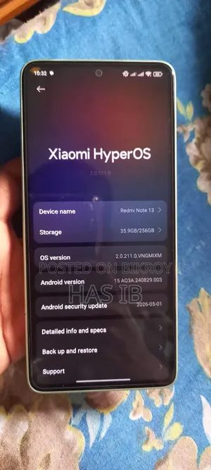Xiaomi Redmi Note 13 256 GB Red