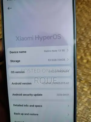 Xiaomi Redmi Note 13 256 GB Purple