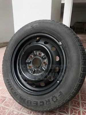 Toyota Original 14" Spare Wheel + Tire | Ready to Use | Good Condition