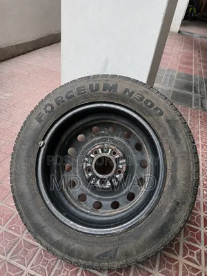 Toyota Original 14" Spare Wheel + Tire | Ready to Use | Good Condition