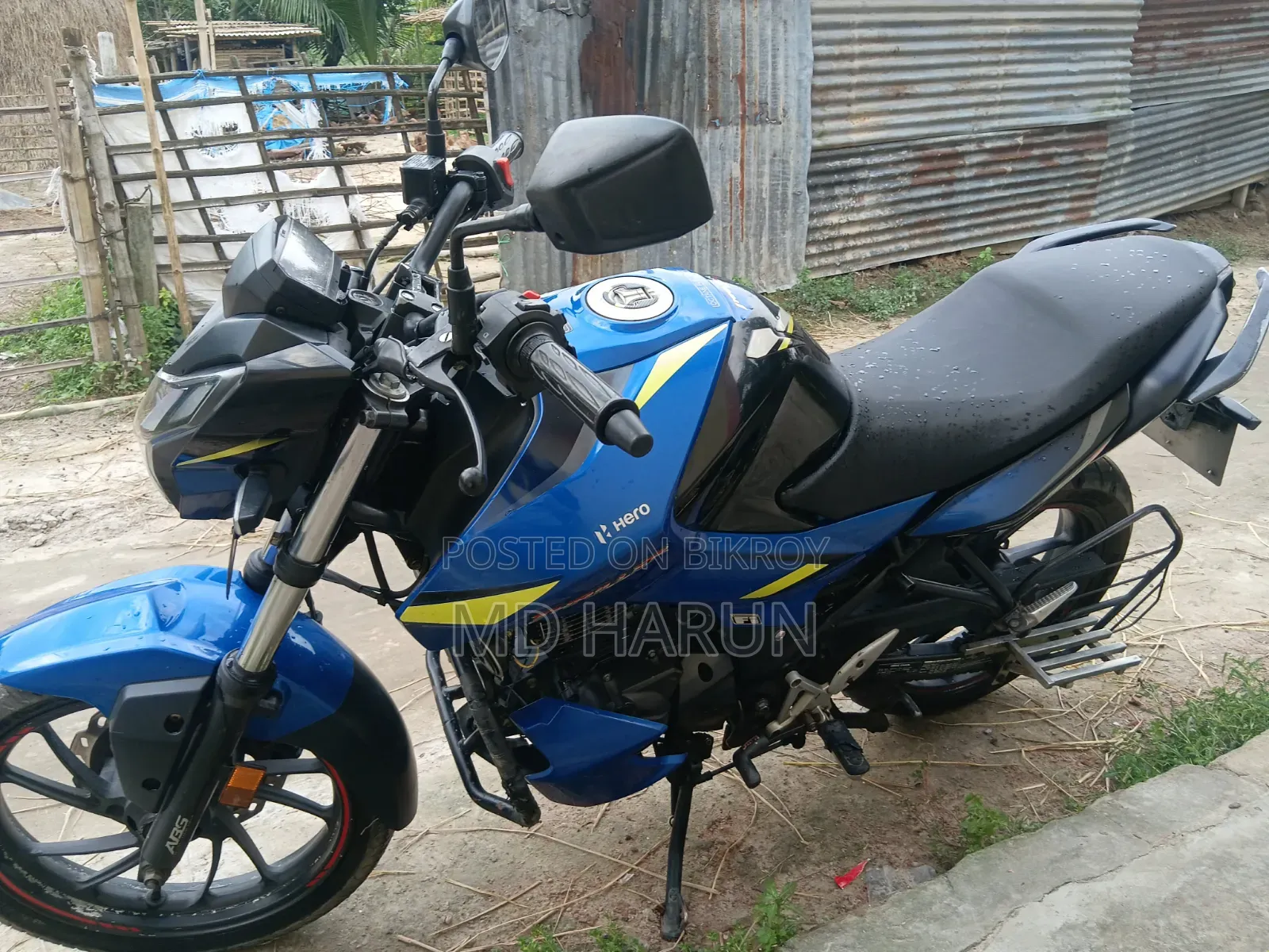 Hero Thriller 160R Refresh 2023 Blue