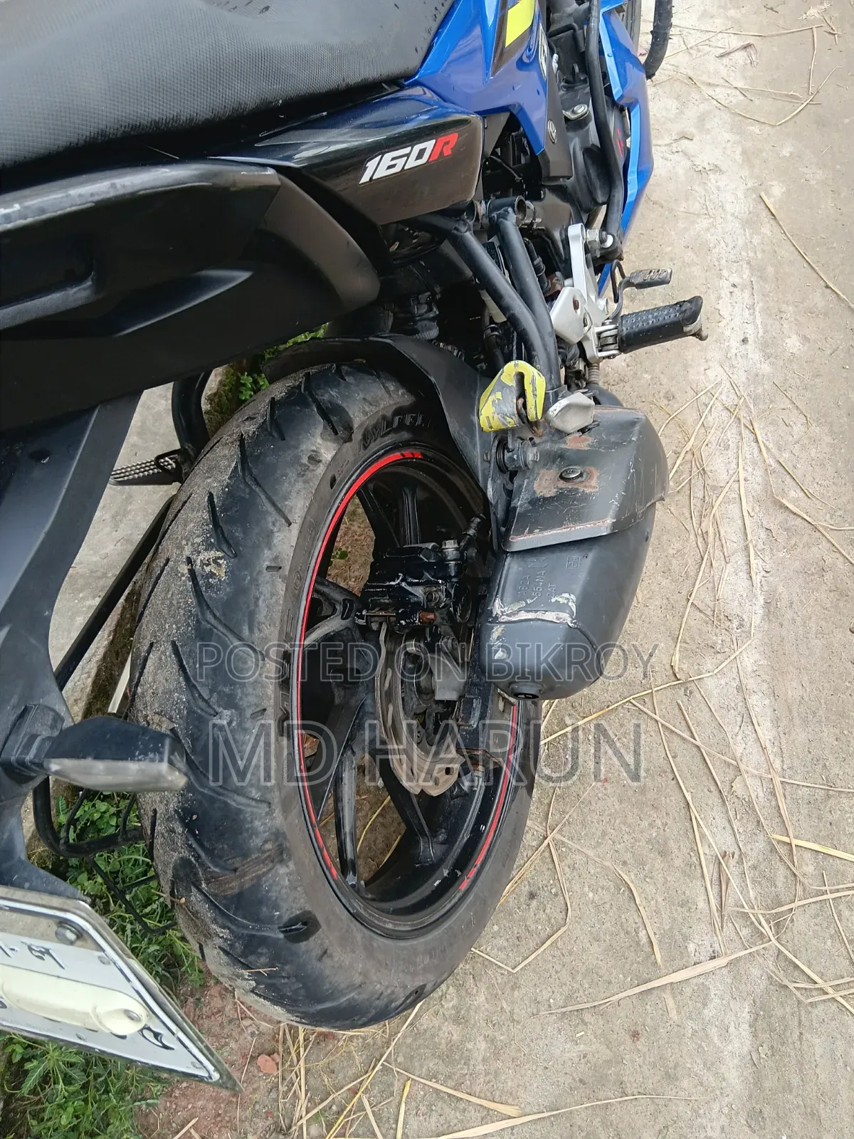 Hero Thriller 160R Refresh 2023 Blue