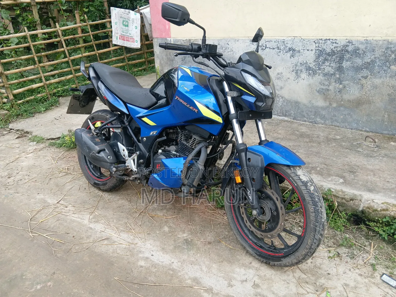 Hero Thriller 160R Refresh 2023 Blue