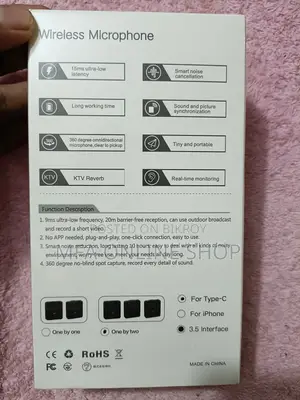 SX9 Dual Wireless Microphone