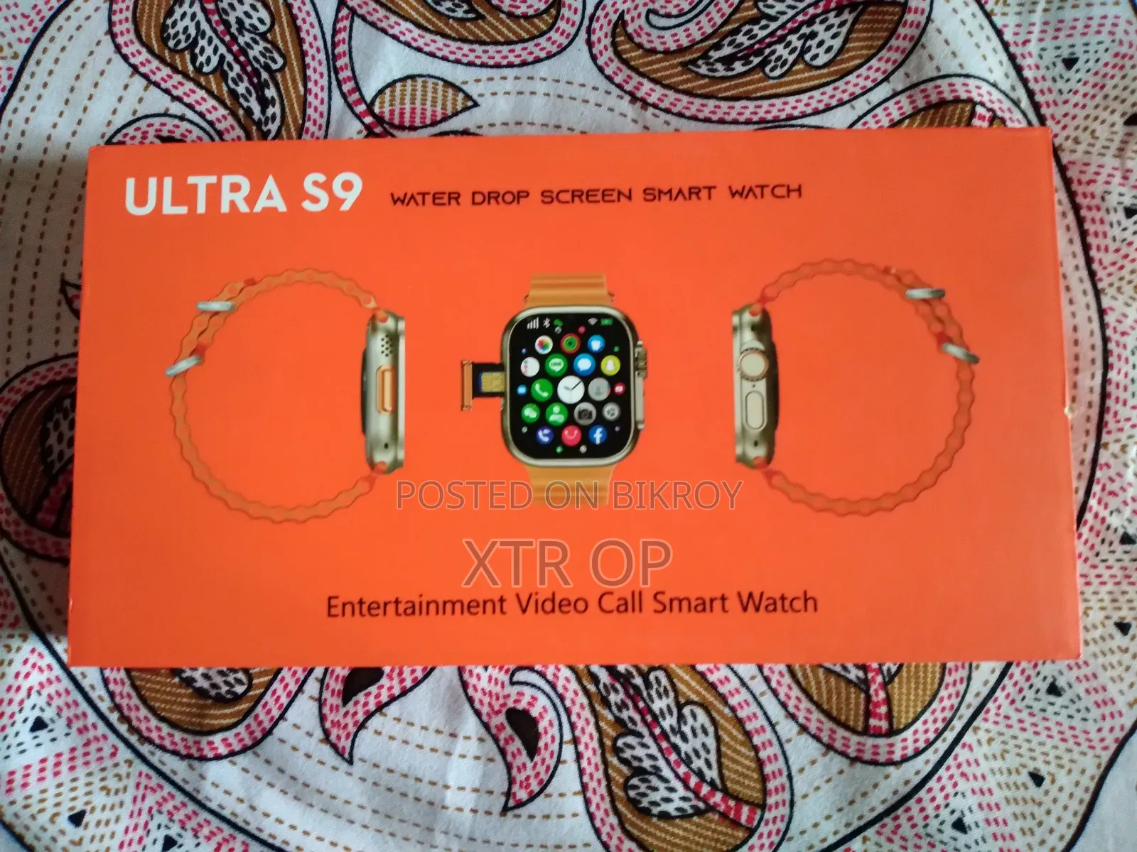 Ultra S9 5G Android Water Drop Screen Smartwatch