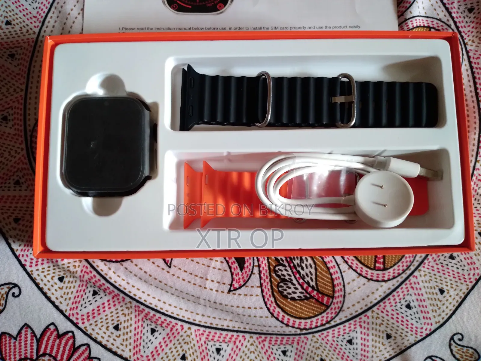 Ultra S9 5G Android Water Drop Screen Smartwatch